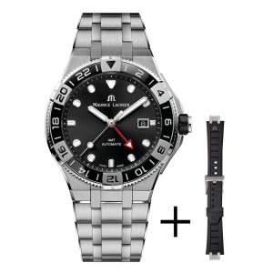 Maurice Lacroix Aikon Venturer GMT AI6158-SS00F-330-A - Hung Cheong Jewellery & Watch