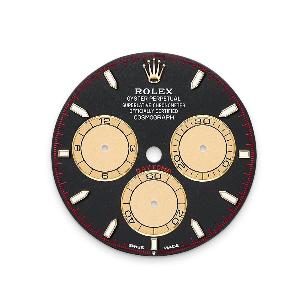 Rolex Intense black and Champagne-colour dial - Hung Cheong