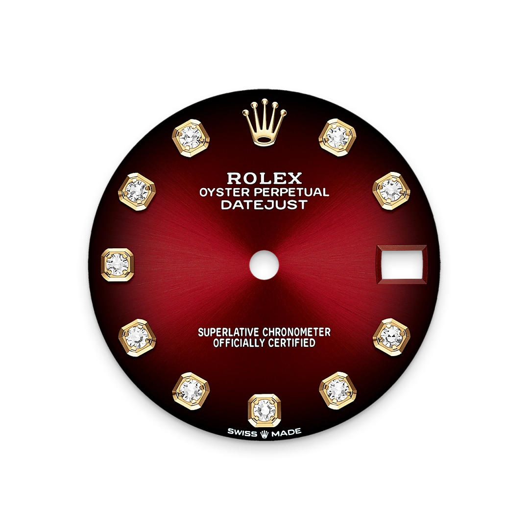 Rolex Red ombré dial - Hung Cheong