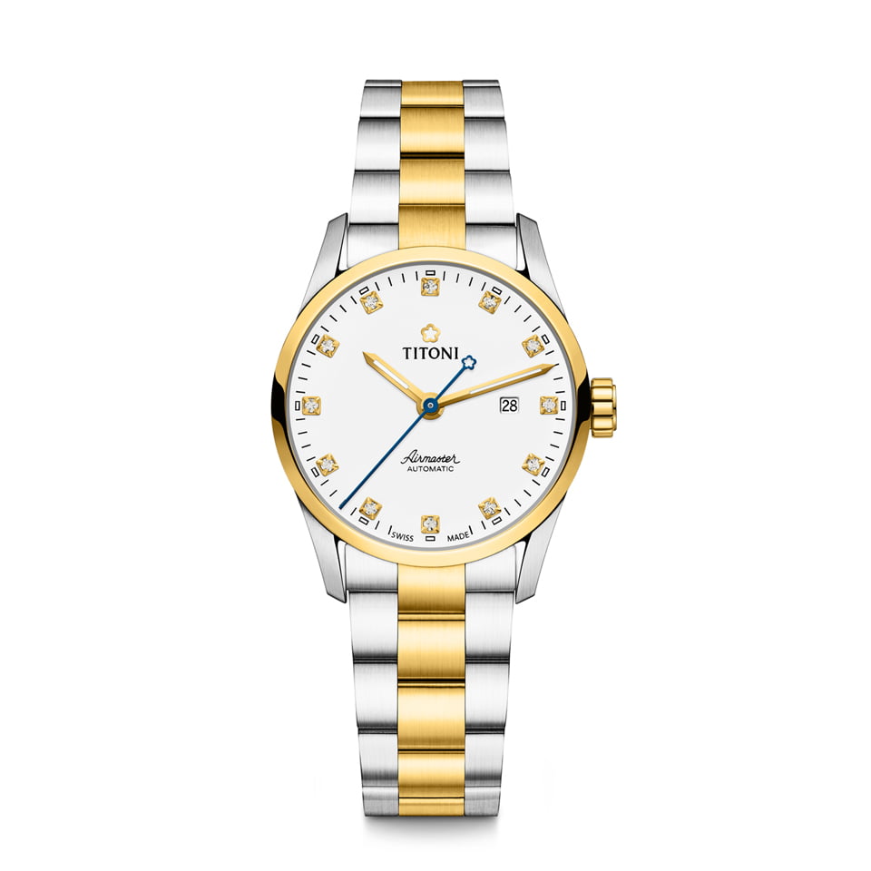 TITONI AIRMASTER LADY AUTOMATIC 23743SY-582