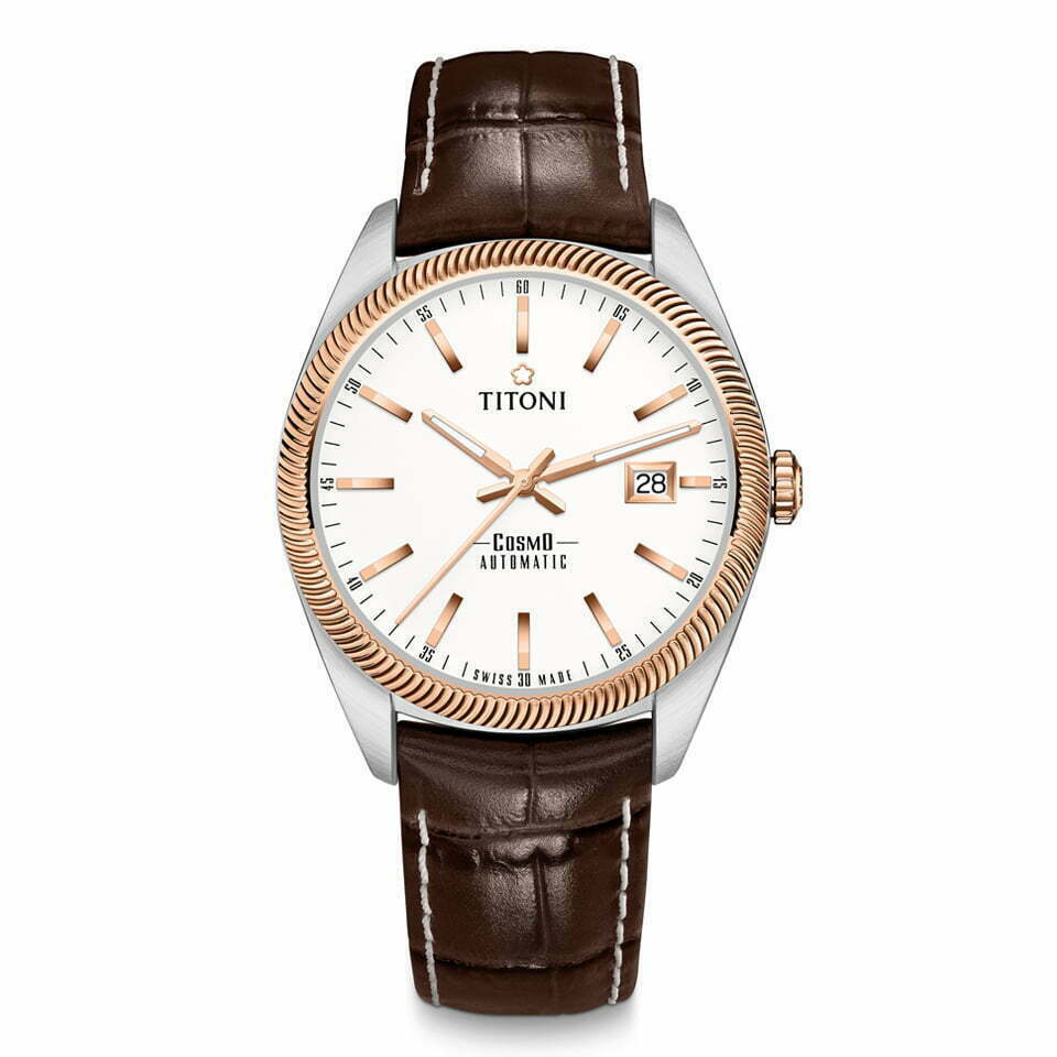 TITONI COSMO KING Automatic 878SRG-ST-606