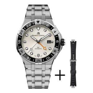Maurice Lacroix Aikon Venturer GMT AI6158-SS00F-130-A - Hung Cheong Jewellery & Watch