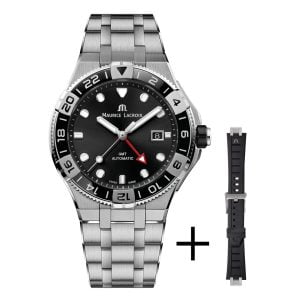 Maurice Lacroix Aikon Venturer GMT AI6158-SS00F-330-A - Hung Cheong Jewellery & Watch