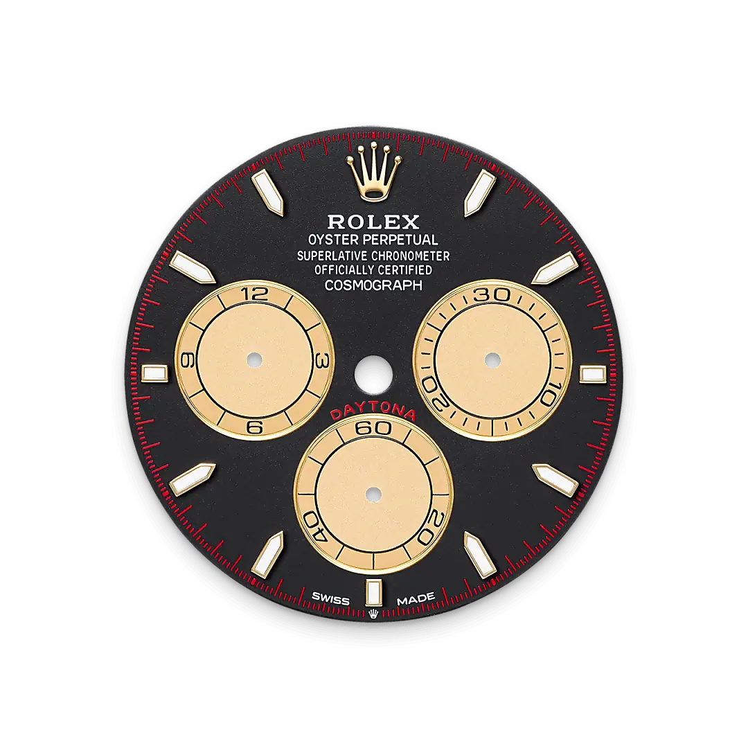 Rolex Intense black and Champagne-colour dial - Hung Cheong