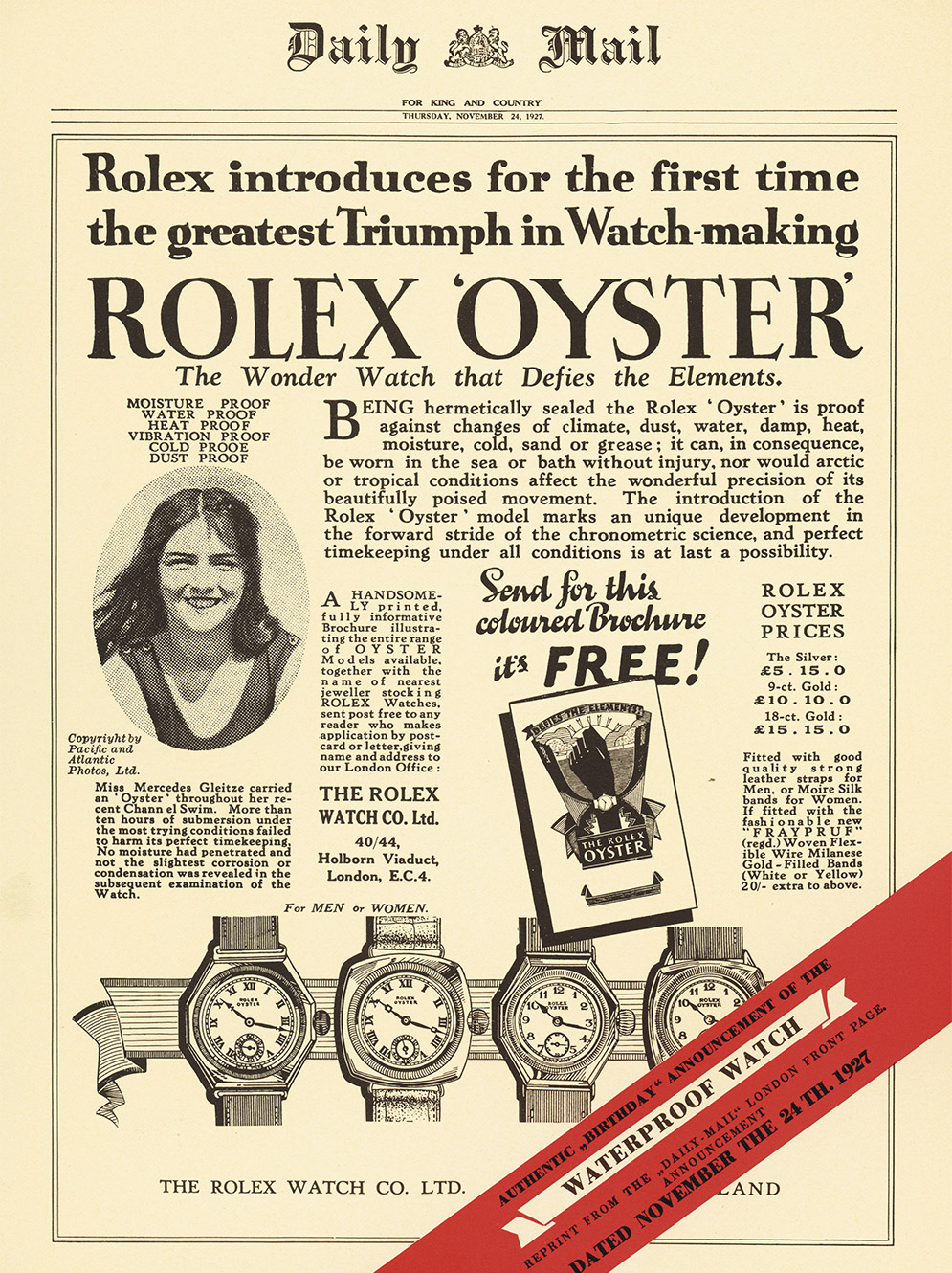 Rolex Oyster News - Hung Cheong